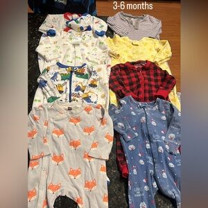Assorted Baby Onesies with Fun Prints